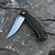 Load image into Gallery viewer, DRIFTER - Green Micarta Handles, 8Cr13MoV Blade