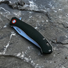 Load image into Gallery viewer, DRIFTER:  Green Micarta Handles, 8Cr13MoV Blade