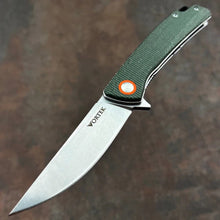 Load image into Gallery viewer, NIMBLE - Dark Green Micarta Handles, 8Cr13MoV Blade