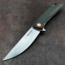 Load image into Gallery viewer, NIMBLE - Dark Green Micarta Handles, 8Cr13MoV Blade