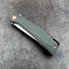 Load image into Gallery viewer, NIMBLE - Dark Green Micarta Handles, 8Cr13MoV Blade