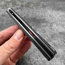 Load image into Gallery viewer, NOMAD - Black Micarta Handles, D2 Blade