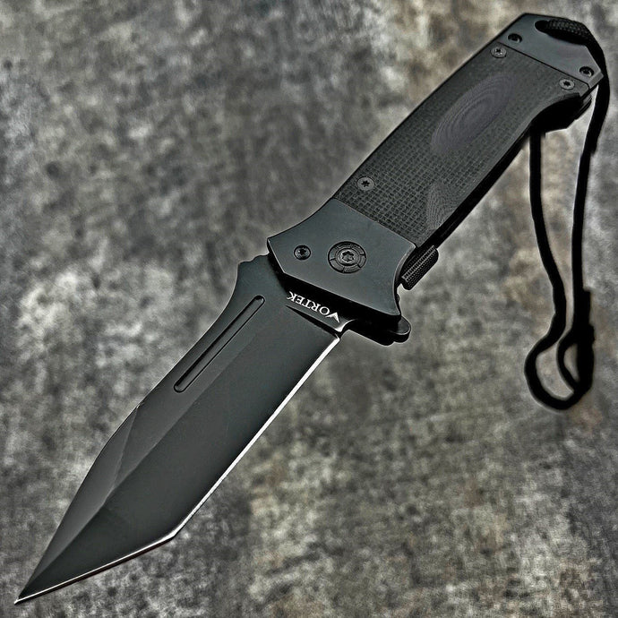 WARTHOG - Heavy Duty 8Cr13MoV Blade, Black G10 Handles