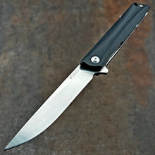 Load image into Gallery viewer, BOOTLEGGER - Black G10 Handles, 8Cr13MoV Blade