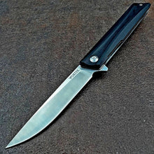 Load image into Gallery viewer, BOOTLEGGER - Black G10 Handles, 8Cr13MoV Blade