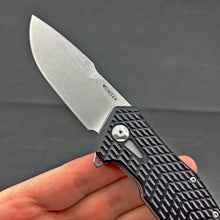 Load image into Gallery viewer, GATOR - D2 Blade, Black G10 Handles