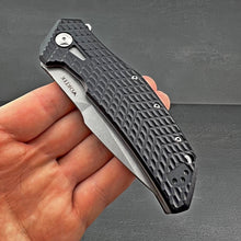 Load image into Gallery viewer, GATOR - D2 Blade, Black G10 Handles