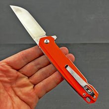 Load image into Gallery viewer, NEPTUNE - D2 Blade, Orange G10 Handles