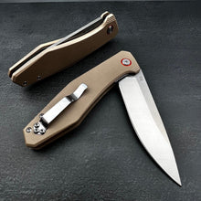 Load image into Gallery viewer, HOLGER - D2 Blade, Desert Tan G10 Handles