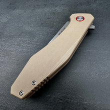 Load image into Gallery viewer, HOLGER - D2 Blade, Desert Tan G10 Handles