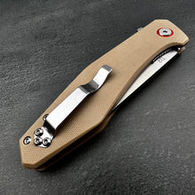 Load image into Gallery viewer, HOLGER - D2 Blade, Desert Tan G10 Handles