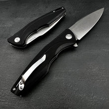 Load image into Gallery viewer, PALADIN - D2 Blade, Black G10 Handles