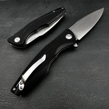 Load image into Gallery viewer, PALADIN - D2 Blade, Black G10 Handles