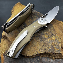 Load image into Gallery viewer, MONDO - D2 Blade, Desert Tan G10 Handles