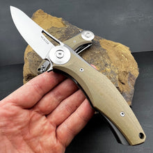 Load image into Gallery viewer, MONDO - D2 Blade, Desert Tan G10 Handles