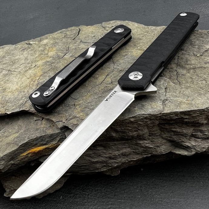 ASTRO - Black G10 Handles, D2 Blade