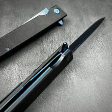 Load image into Gallery viewer, VANGUARD: 9&quot; Overall, 5&quot; G10 Handle, 4&quot; Long Blue 8Cr13MoV Blade