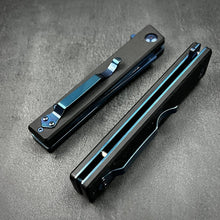 Load image into Gallery viewer, VANGUARD: 9&quot; Overall, 5&quot; G10 Handle, 4&quot; Long Blue 8Cr13MoV Blade