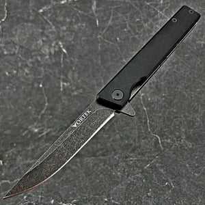 VANGUARD - Black G10 Handles, 8Cr13MoV Blade