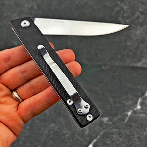 VANGUARD: Large 5" G10 Handle, 4" 8Cr13MoV Blade