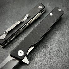 Load image into Gallery viewer, VANGUARD - Black G10 Handle, 8Cr13MoV Blade