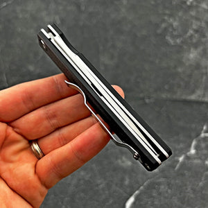 VANGUARD - Black G10 Handle, 8Cr13MoV Blade