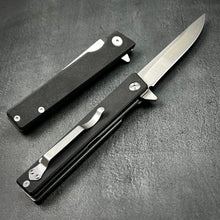 Load image into Gallery viewer, VANGUARD - Black G10 Handle, 8Cr13MoV Blade