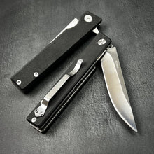 Load image into Gallery viewer, VANGUARD - Black G10 Handle, 8Cr13MoV Blade