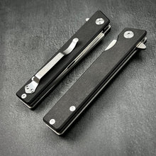 Load image into Gallery viewer, VANGUARD - Black G10 Handle, 8Cr13MoV Blade