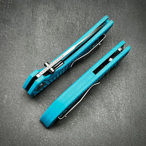 CORAL - Blue Fiberglass Handles, 9Cr18MoV Blade