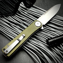 Load image into Gallery viewer, OSKAR - Green Micarta Handles, D2 Blade