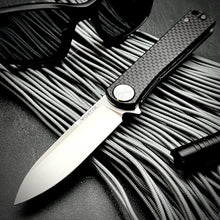 Load image into Gallery viewer, OSKAR - Carbon Fiber Handles, D2 Blade