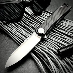 OSKAR - Carbon Fiber Handles, D2 Blade