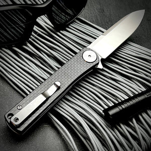 OSKAR - Carbon Fiber Handles, D2 Blade