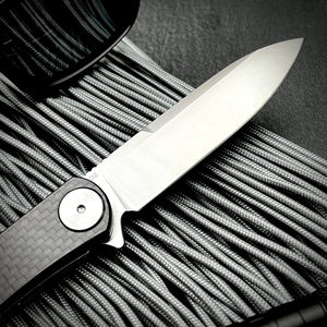 OSKAR - Carbon Fiber Handles, D2 Blade