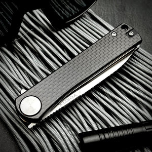 OSKAR - Carbon Fiber Handles, D2 Blade