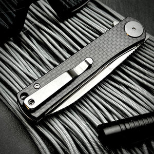 OSKAR - Carbon Fiber Handles, D2 Blade