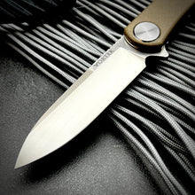 Load image into Gallery viewer, OSKAR - Brown Micarta Handles, D2 Blade