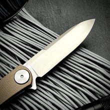 Load image into Gallery viewer, OSKAR - Brown Micarta Handles, D2 Blade