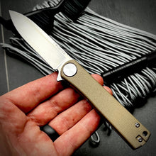 Load image into Gallery viewer, OSKAR - Brown Micarta Handles, D2 Blade