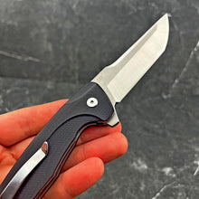 Load image into Gallery viewer, GARRISON - D2 Tanto Blade, Black G10 Handles
