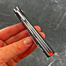 Load image into Gallery viewer, GARRISON - D2 Tanto Blade, Black G10 Handles