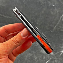 Load image into Gallery viewer, GARRISON - D2 Tanto Blade, Black G10 Handles