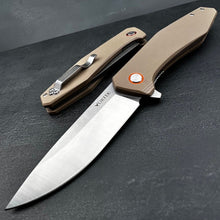 Load image into Gallery viewer, HOLGER - D2 Blade, Desert Tan G10 Handles