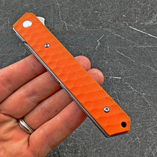 Load image into Gallery viewer, RONIN - 8Cr13MoV Blade, Orange G10 Handles