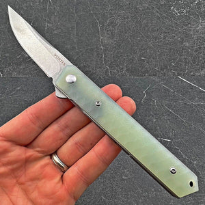 RONIN - Jade G10 Handles, 8Cr13MoV Blade