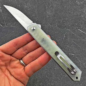 RONIN - 8Cr13MoV Blade, Orange G10 Handles