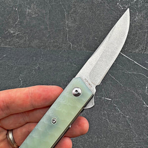 RONIN - Jade G10 Handles, 8Cr13MoV Blade