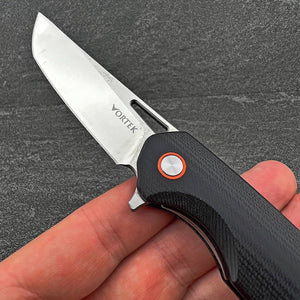 SNAPDRAGON - Black G10 Handles, D2 Blade