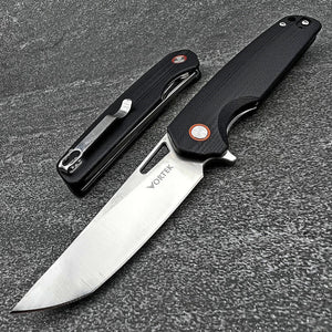 SNAPDRAGON - Black G10 Handles, D2 Blade